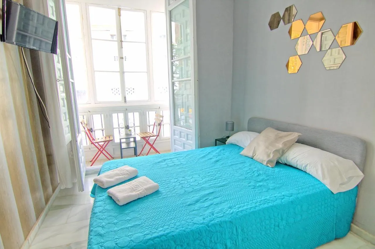 Quarto em Acomodações Particulares Low Cost Rooms Teatro Málaga